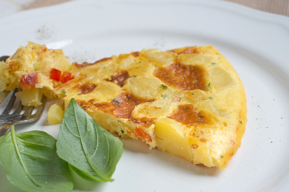 Kartoffel-Paprika-Tortillas