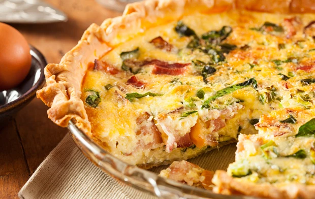 Spinat-Quiche
