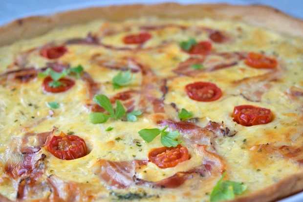 Speck-Quiche