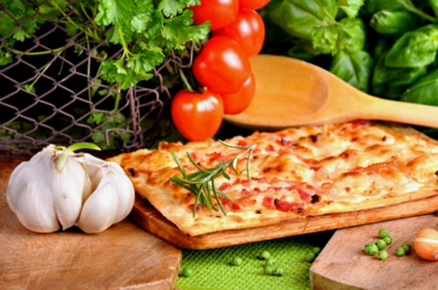Speck-Flammkuchen