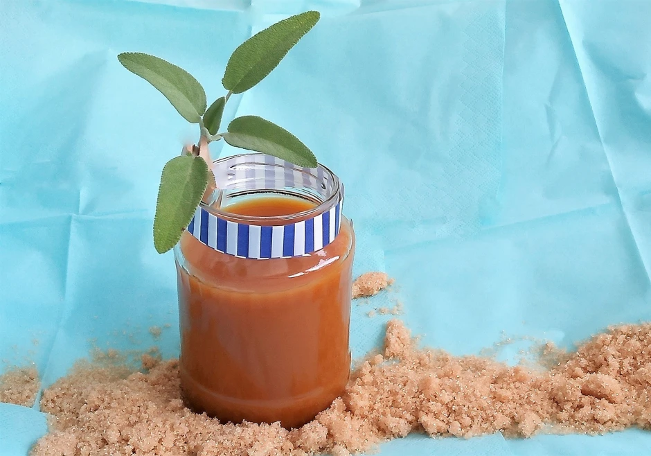 Mango-Basilikum-Essig