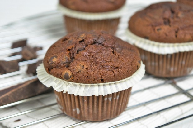 Pure Chocolate Muffins