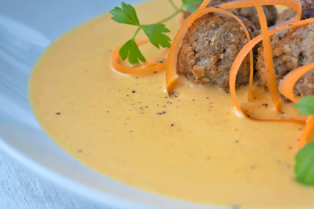 Karotten-Kokos-Sauce