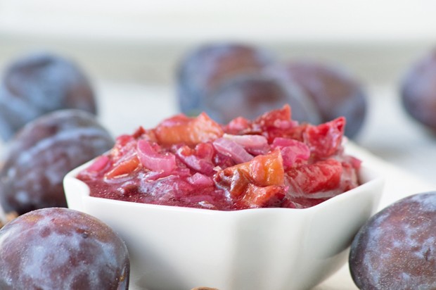 Zwetschken-Ingwer-Chutney