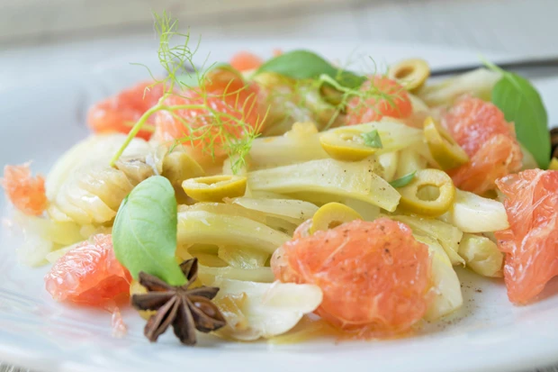 Fruchtiger Fenchelsalat mit Orange
