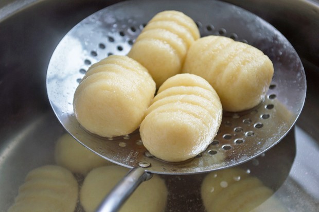 Hausgemachte italienische Kartoffelgnocchi