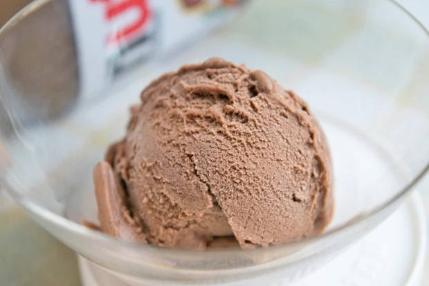 Nutella-Eis