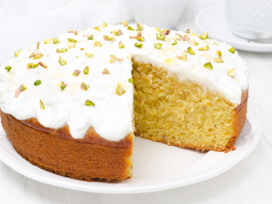 Orangenkuchen mit Glasur