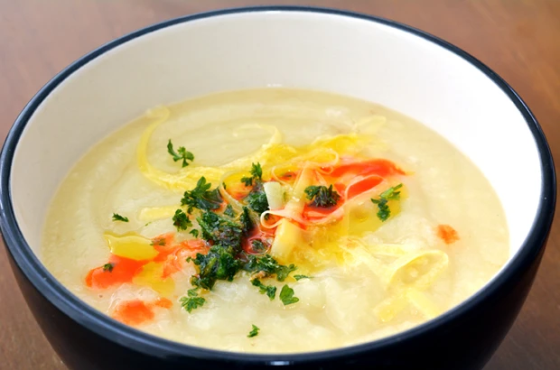 Vegane Pastinaken Cremesuppe