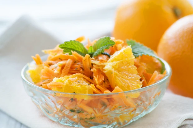 Karotten-Orangen Salat