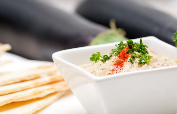 Auberginen Hummus