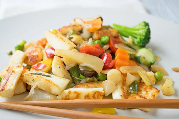 Asia Gem&uuml;sepfanne mit Tofu