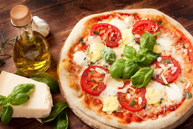 Tomaten-Pizza