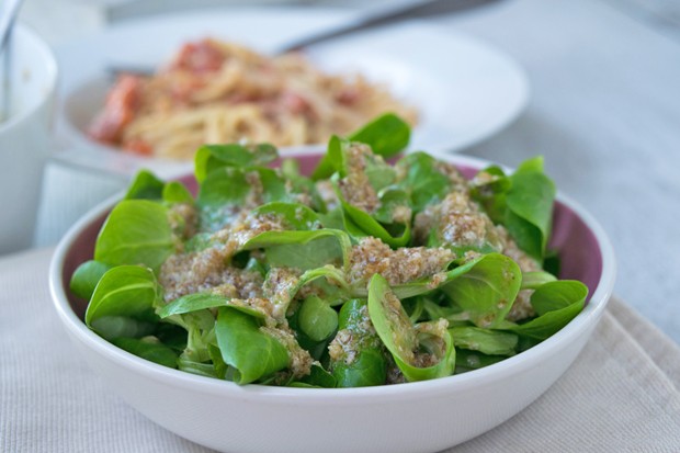 Nuss-Vinaigrette