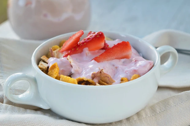 Erdbeer-M&uuml;sli