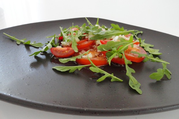 Tomatensalat mit Rauke