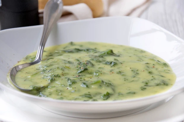 Curry-Spinat Suppe