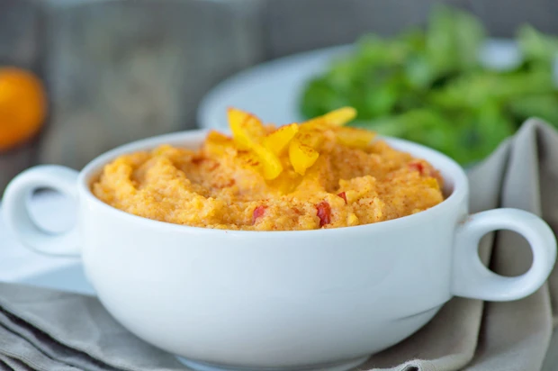 Polenta mit Paprika