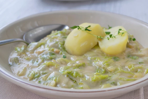 Kohl-Rahm-Gemüse