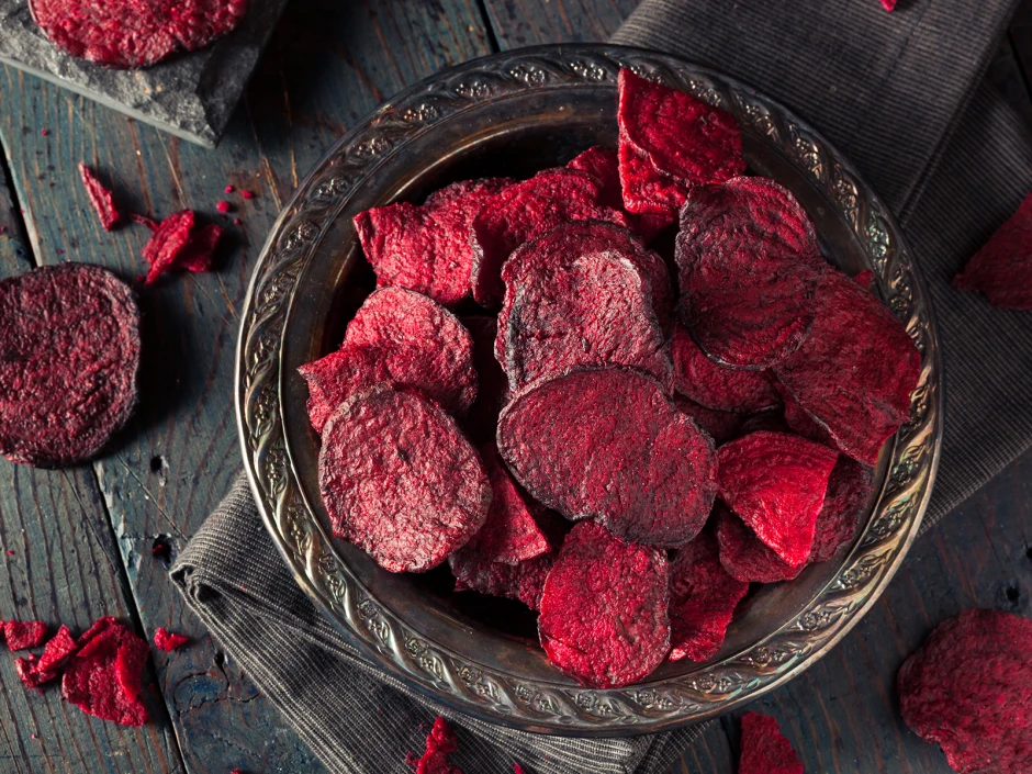 Rote R&uuml;ben Chips