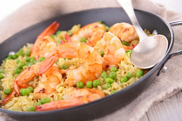 Shrimps-Pfanne