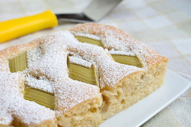 Rhabarber Kuchen
