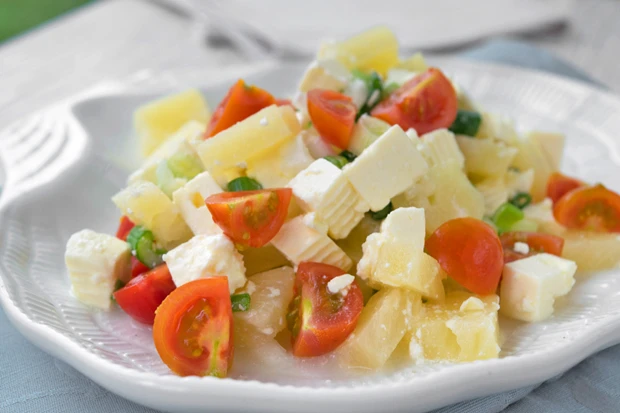 Ananas-Feta-Salat