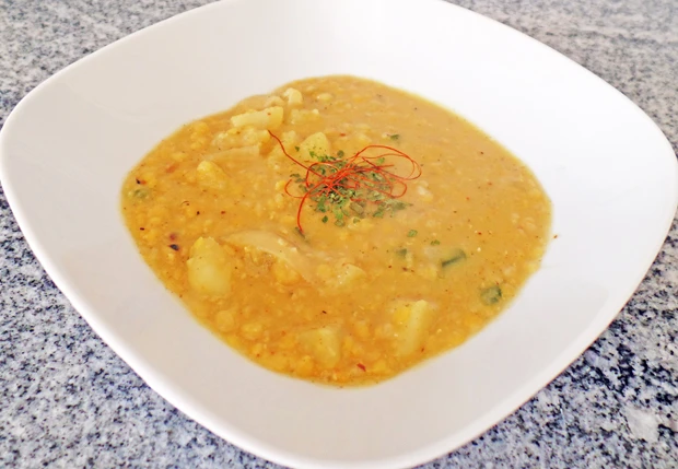 Orientalische Linsensuppe