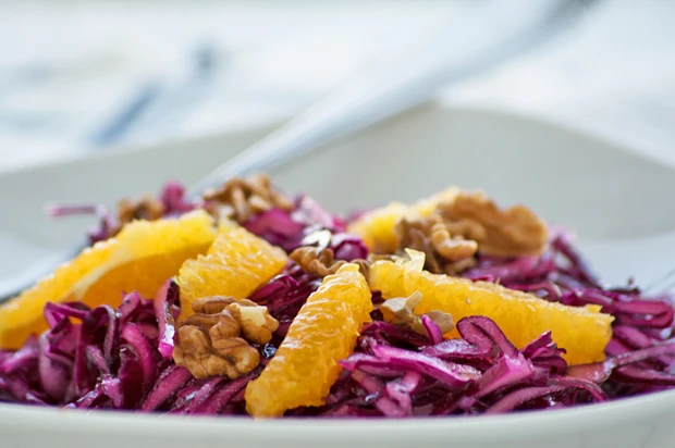 Basische Rotkraut-Rohkost