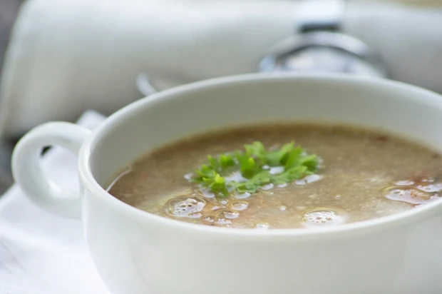 Basische Pilzsuppe