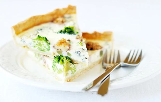 Gorgonzola-Quiche
