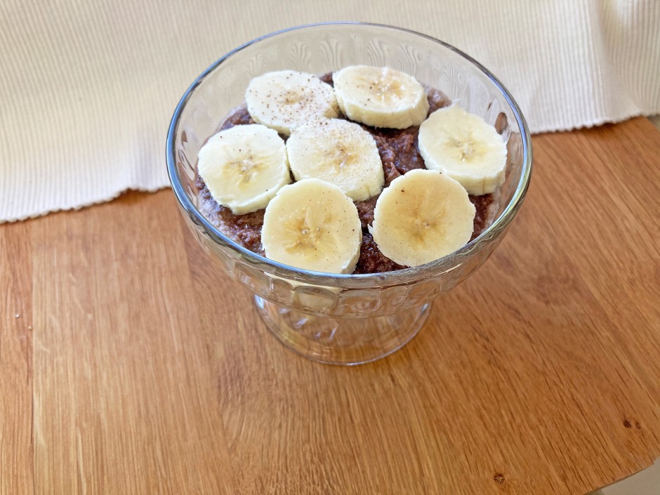 Veganes Bananentiramisu