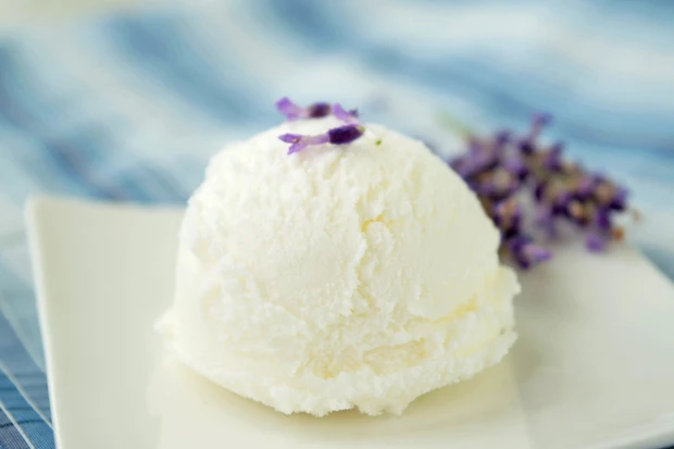 Lavendel-Zitronen-Sorbet