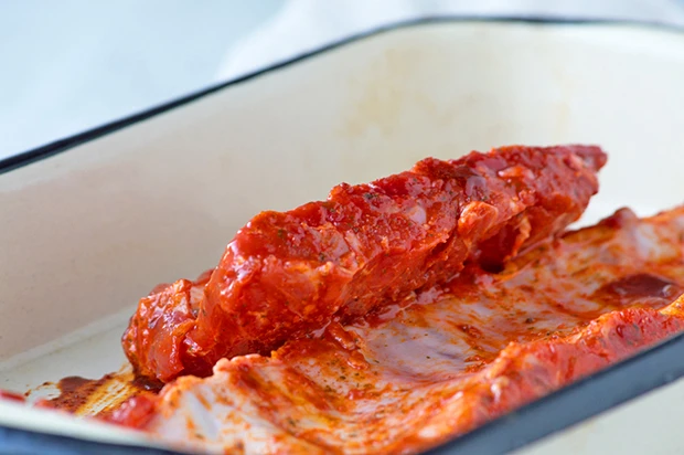 Fruchtig-pikante Spare Ribs