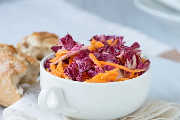 Radiccio-Karotten-Salat
