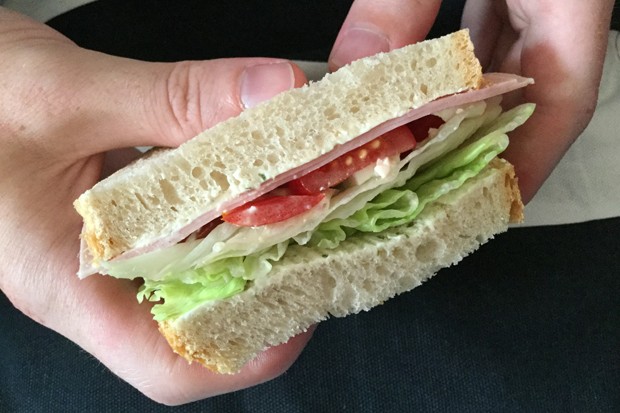 Schinken-Sandwich