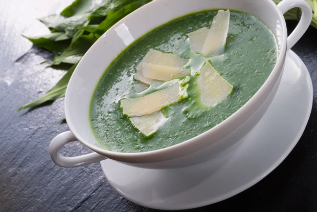Gesunde Bärlauchsuppe