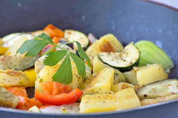 Mediterrane Erd&auml;pfel-Pfanne