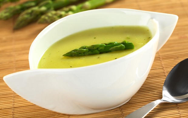 Spargelcremesuppe