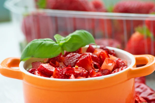 Erdbeer-Chili-Dip