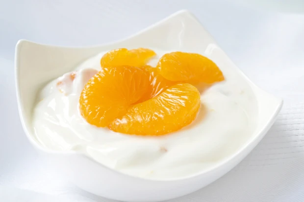 Topfen-Mandarinen-Creme