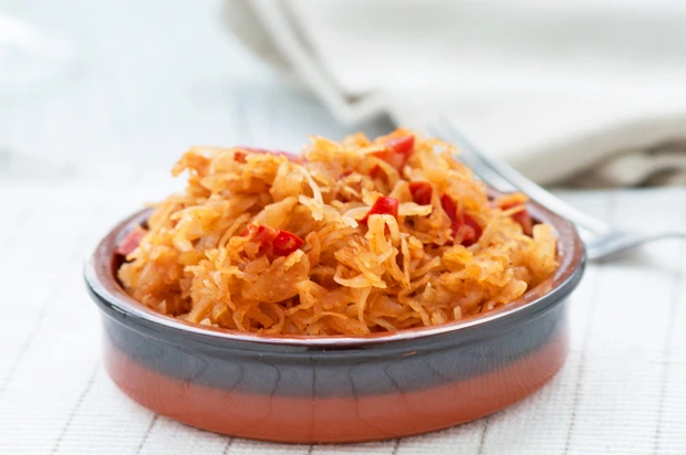 Paprika-Sauerkraut
