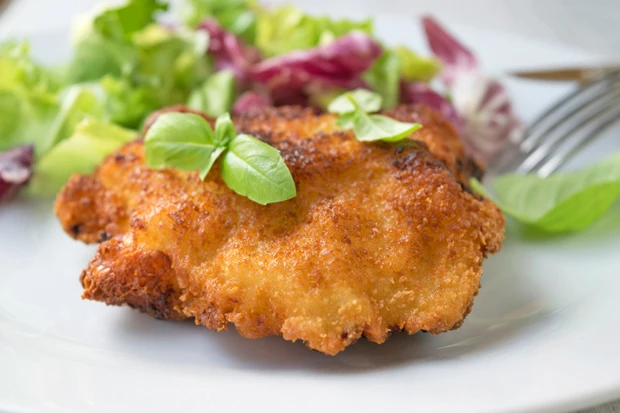H&uuml;hner-Birnen Cordon bleu