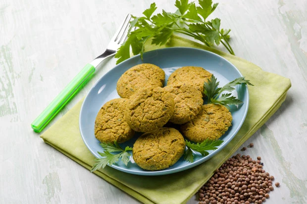 Linsen-Falafel