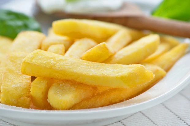 Selbstgemachte Pommes Frites