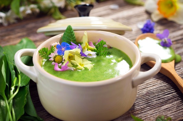 Bärlauchcremesuppe