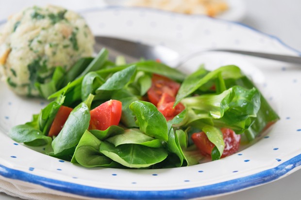 Vogelsalat mit Bärlauch