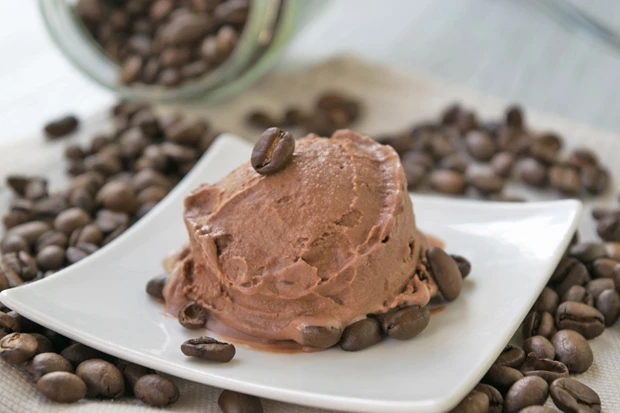 Veganes Mokka-Eis