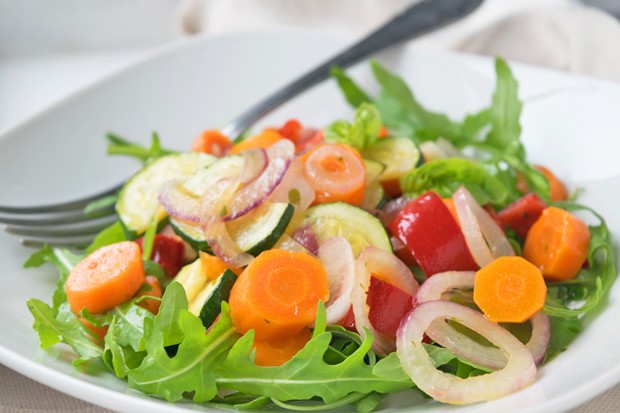 Warmer Salat