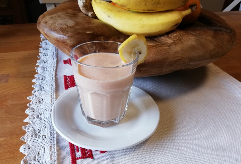Ingwer-Bananen-Smoothie